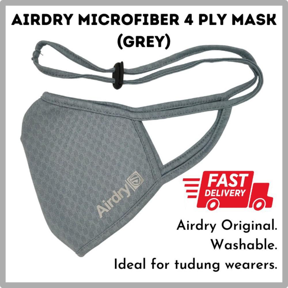 [ Local Ready Stocks ] Airdry Reusable Mask Muslimah Friendly Proudly ...