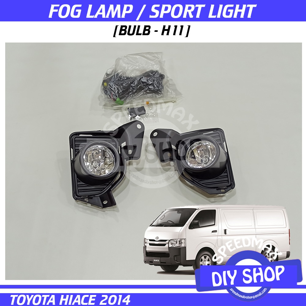 Toyota Hiace Van H Oem Fog Light Foglamp Sport Light Hiace