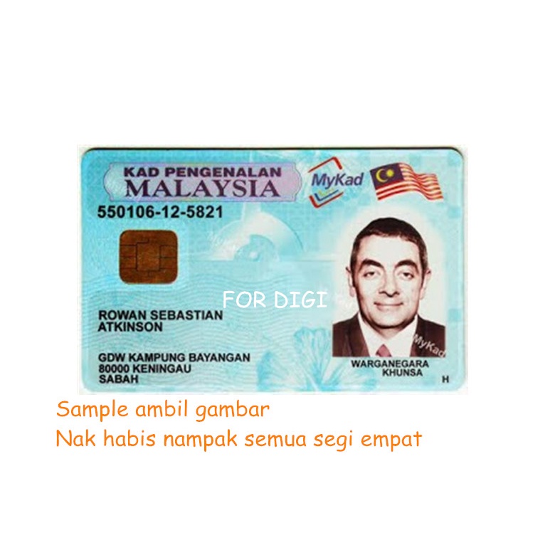 DiGi Edisi Kuning 4G 5G Prepaid Sim 30GB (Pilih number/Golden Number ...