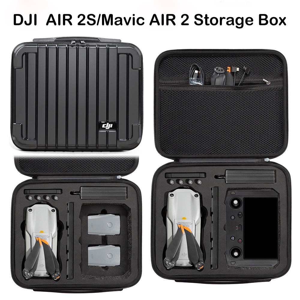 Carrying Case for DJI AIR 2S with Screen Remote Control Suitcase Hard