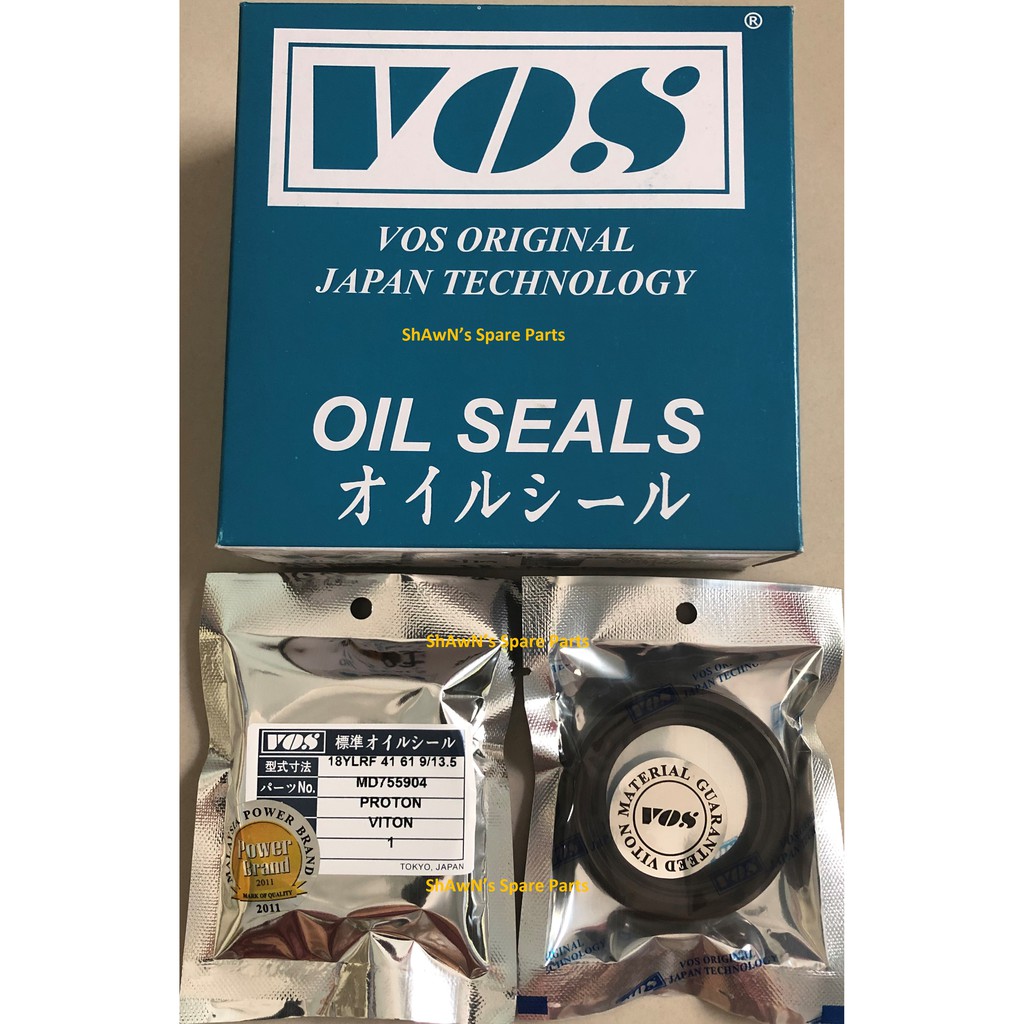 (1pc) Drive Shaft Oil Seal Proton Waja MMC Campro / Persona Old Gen2 Satria Neo Exora CPS (41*61*9/13.5) VOS JAPAN