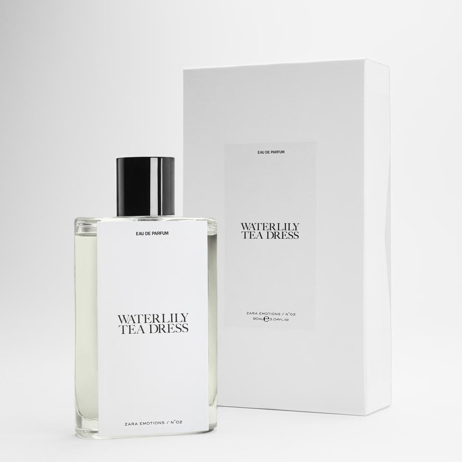 Original ZARA x JO MALONE - WATERLILY TEA DRESS EDP Perfume 90ml