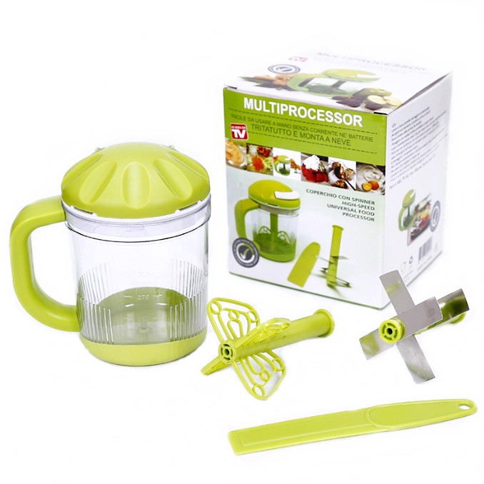 Multi Food Processor Manual Hand Pull Speedy Chopper | Shopee Malaysia