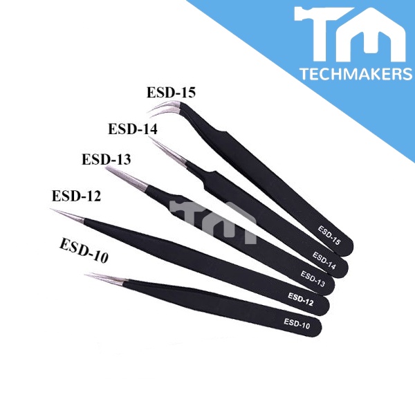 Anti Static / ESD Safe, Stainless Steel Tweezer with Special Durable