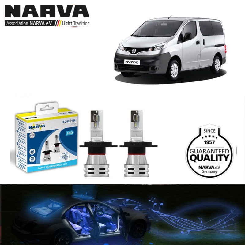 Narva Range Performance LED H4 Headlight Bulb for Nissan NV200 (2012 ...