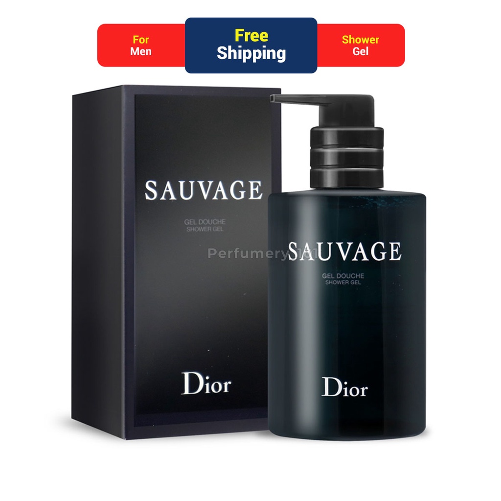 Sauvage 250ml Shower Gel For Men Shopee Malaysia