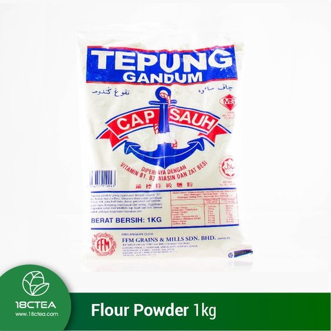 Tepung Gandum Cap Sauh (Wheat Flour) 1KG 锚牌面粉 | Shopee Malaysia