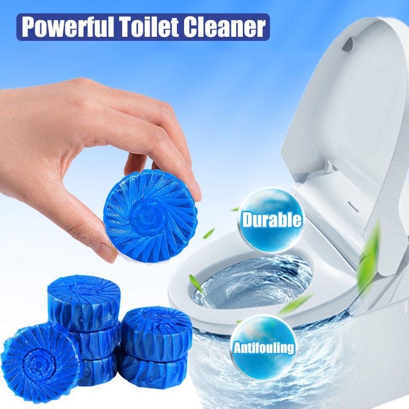 (1 pcs)Magic Auto Toilet Bowl Cleaner Blue Bubble Flush Bathroom Clean ...