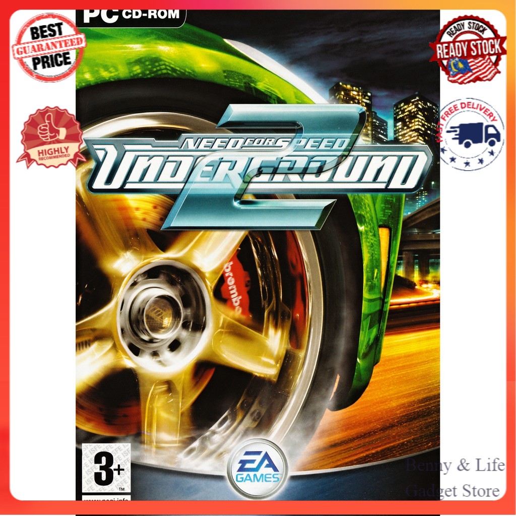 Need for Speed Underground 2 Offline with DVD - PC Games | Shopee Malaysia