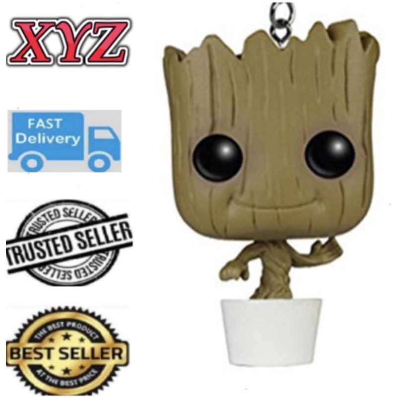 Marvel Guardians of the Galaxy Baby Groot Keychain (100% Ready Stock ...