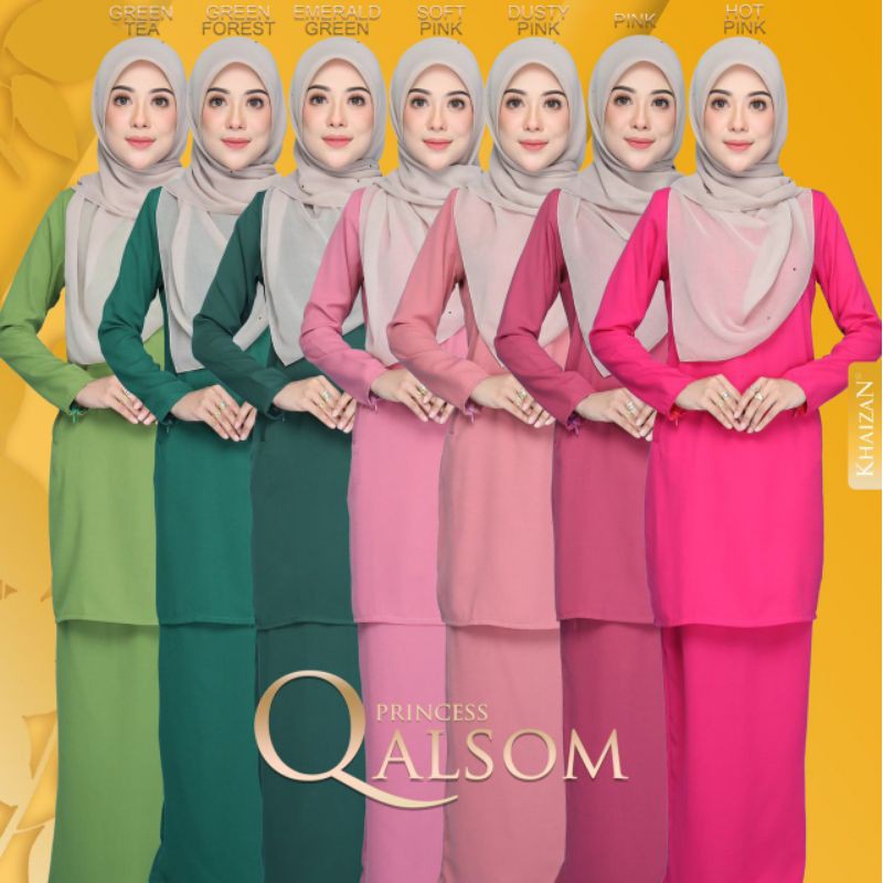💕Kurung Qalsom.Khaizan 💞 | Shopee Malaysia