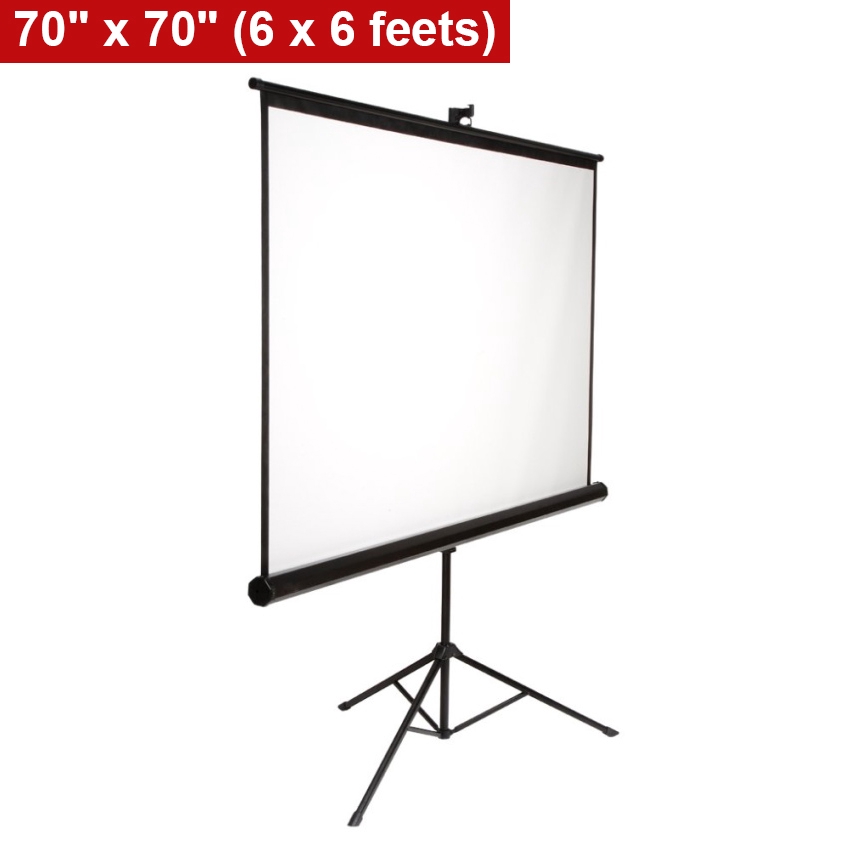 MEKI 4 Sizes High Quality Projector Screen Matte White for LED/LCD