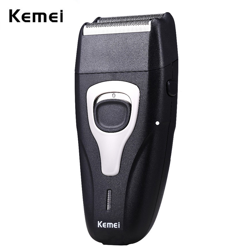 Kemei Rechargeable Electric Shaver Twin Blade Razor Beard Trimmer ...