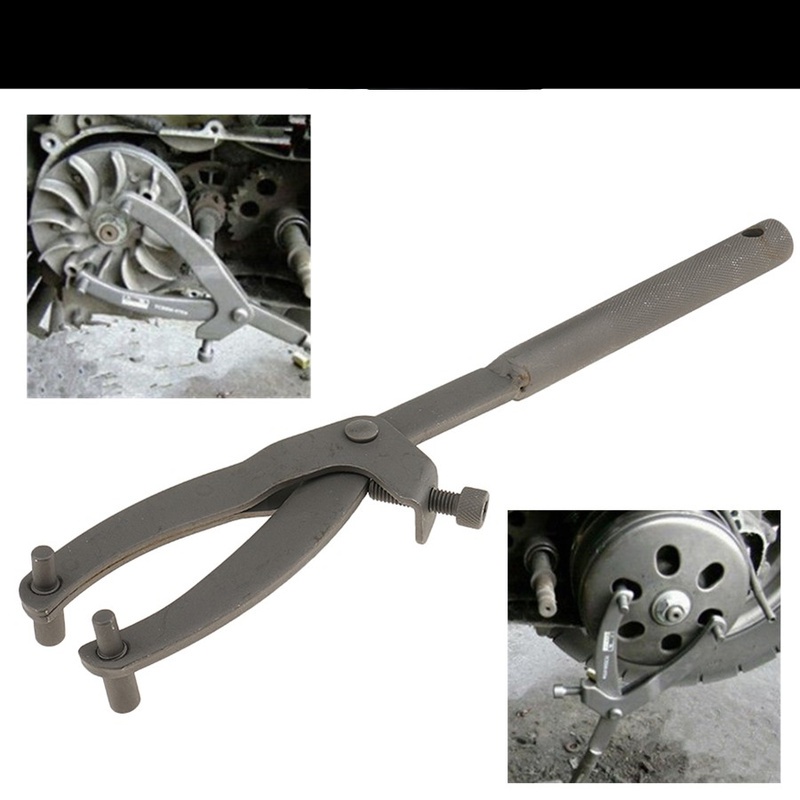 thumbnail interactive-video image 1 of Adjustable Clutch Holding Tool For Motorcycle & ATV - Flywheel & Gear Holder For Maintenance 1 of 4