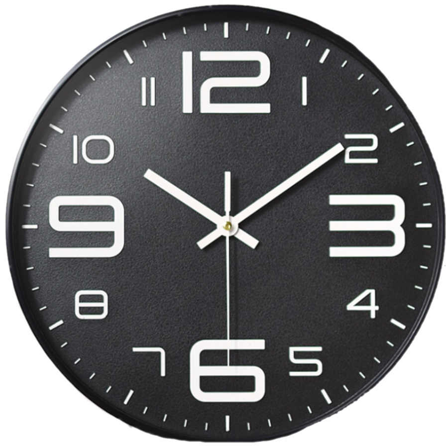 Modern Silent Non-ticking Quartz Horloge Wall Clock Home Office Living 