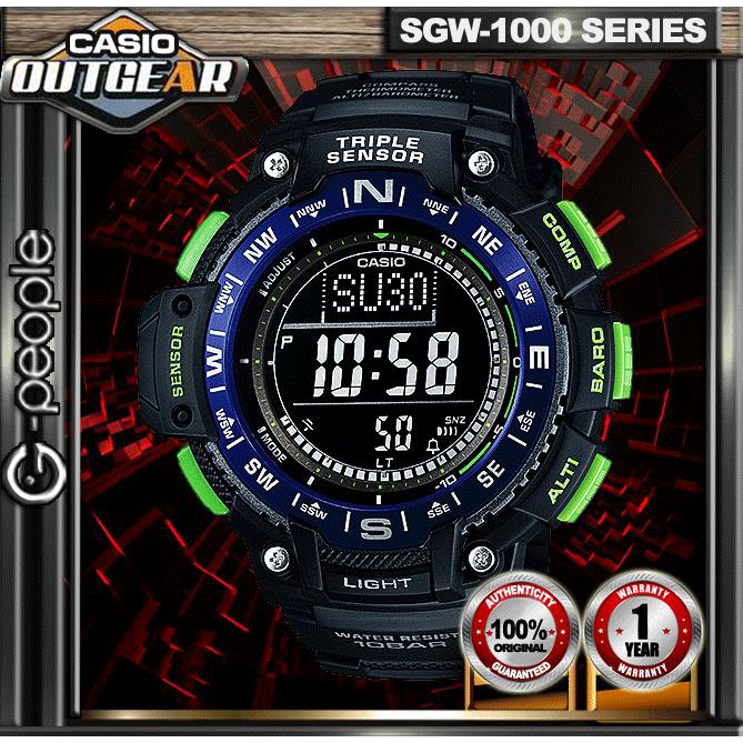 Sgw 1000 best sale 2ber casio