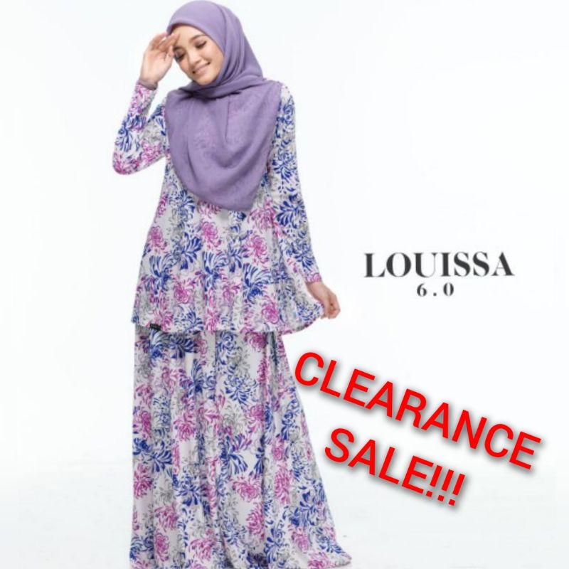 READY STOCK SABELLA SET WARDAH BLOUSE SKIRT SUIT DOLLY/LOUISSA KURUNG ...