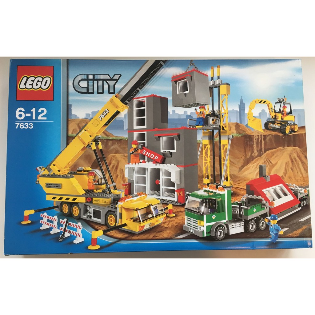 LEGO City Construction building construction site 7633 (japan import)