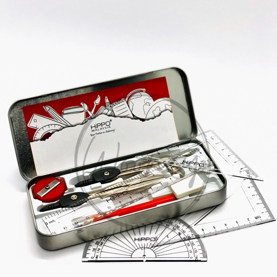 HIPPO Math Set / Geometry Set / Mathematical Instruments | Shopee Malaysia