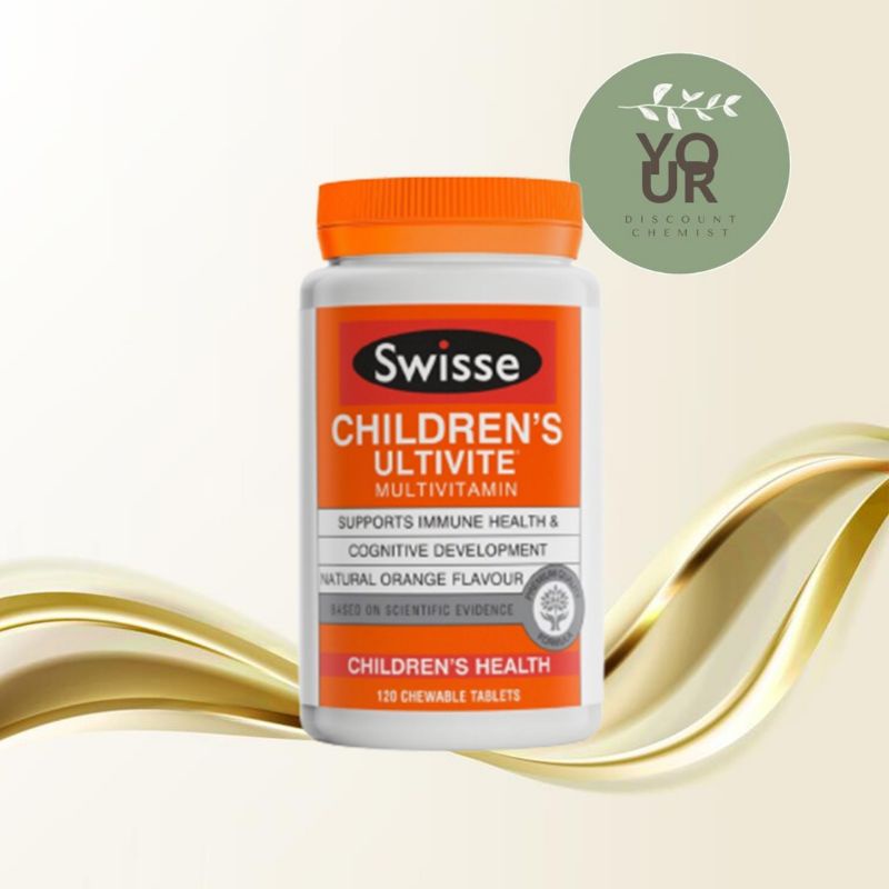 Swisse Children's Ultivite Multivitamin 120 Chewable Tablets Shopee