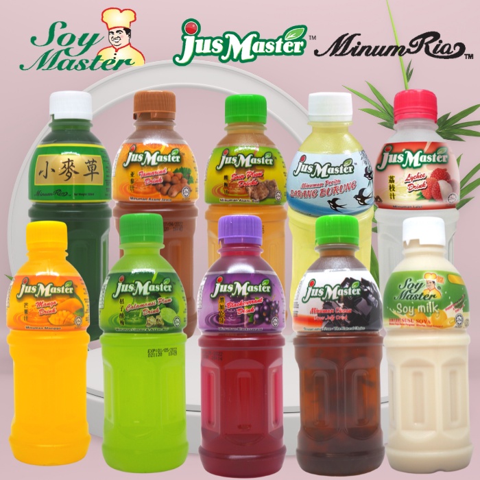 Soymaster & Jusmaster 1 bottle x 320ml | Shopee Malaysia