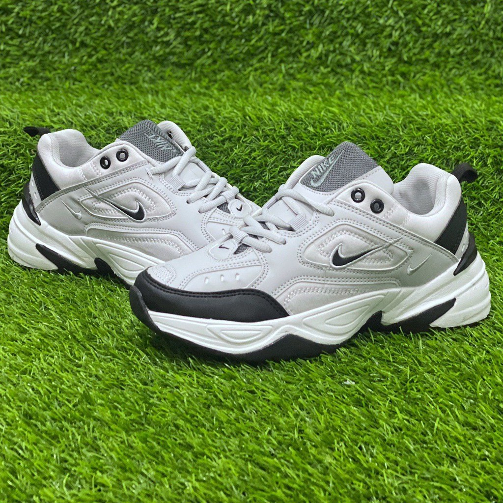 NiKE M2K TEKNO WHITE GREY Shopee Malaysia