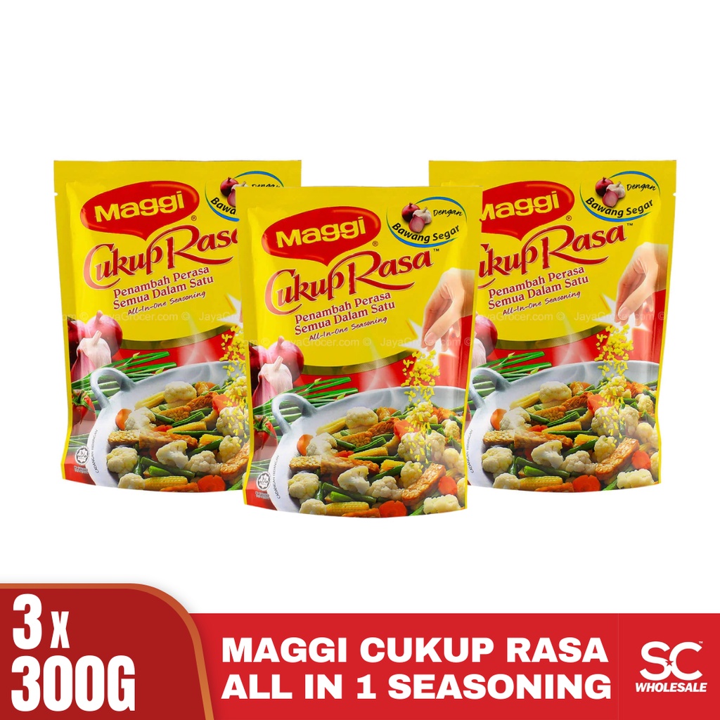 Maggi Cukup Rasa All in One Seasoning 300g x 3 | Shopee Malaysia