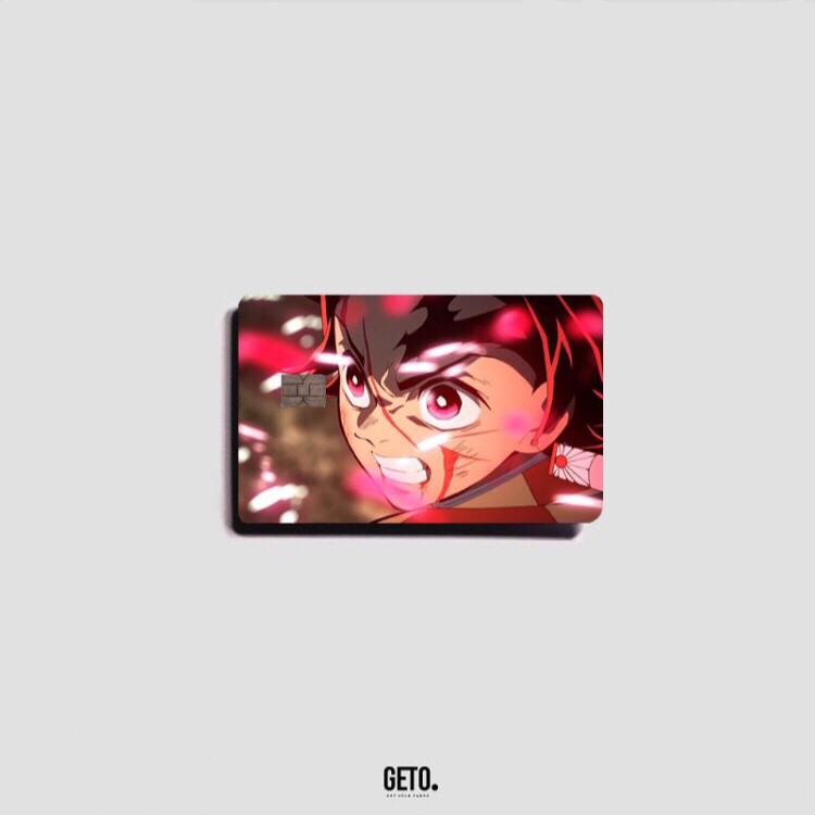 GETO CARDS MALAYSIA DEMON SLAYER SKIN CARD ATM TANJIRO STICKER ATM CARD ...