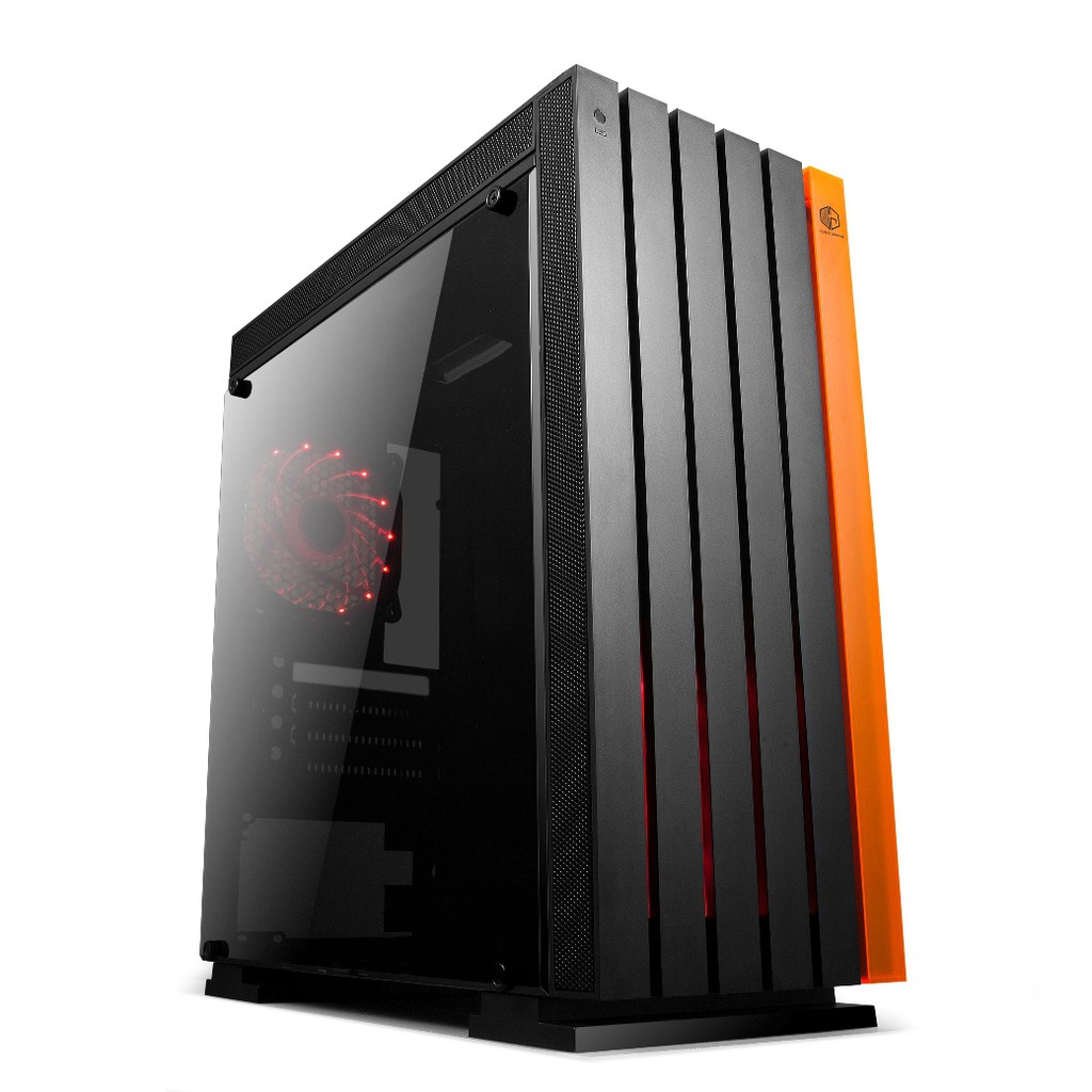 Cube Gaming LUXE Full Acrylic Window M-ATX Gaming Chassis | Shopee Malaysia