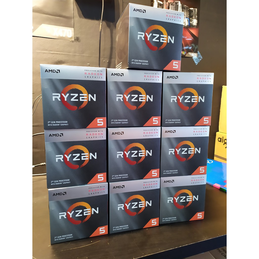 AMD RYZEN 5 3400G EMPTY BOX (FOR DECO ONLY) | Shopee Malaysia