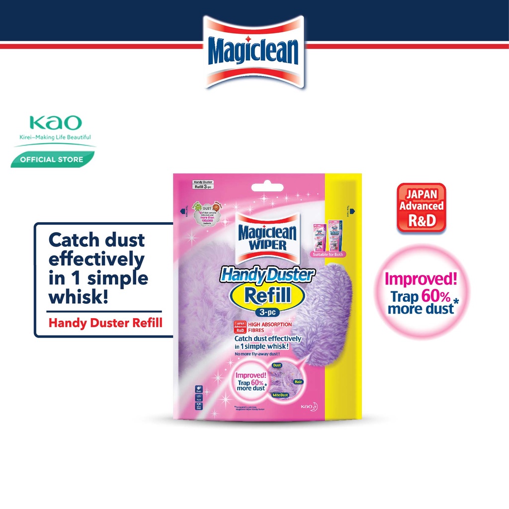 MAGICLEAN Handy Duster Refill (3pcs) | Shopee Malaysia