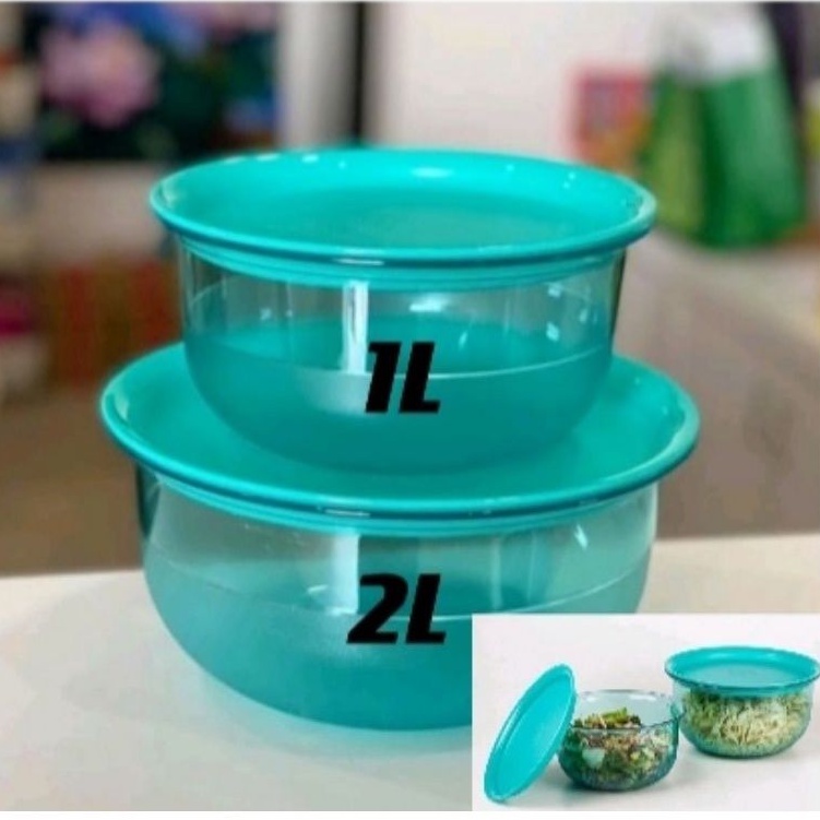 Tupperware table collection 1L+2L(2pcs) | Shopee Malaysia