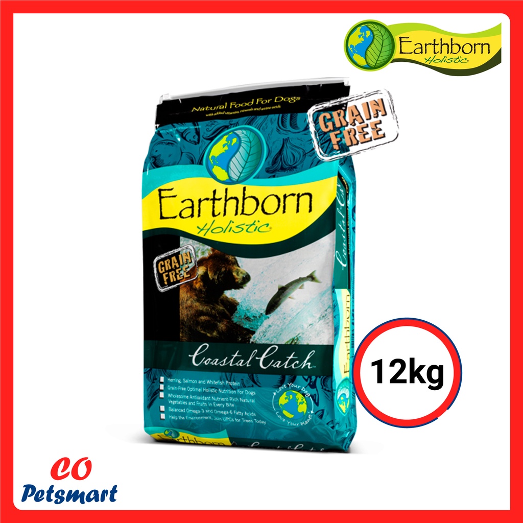 Earthborn Holistic Coastal Catch Grain Free Dog Food 12kg Shopee Malaysia