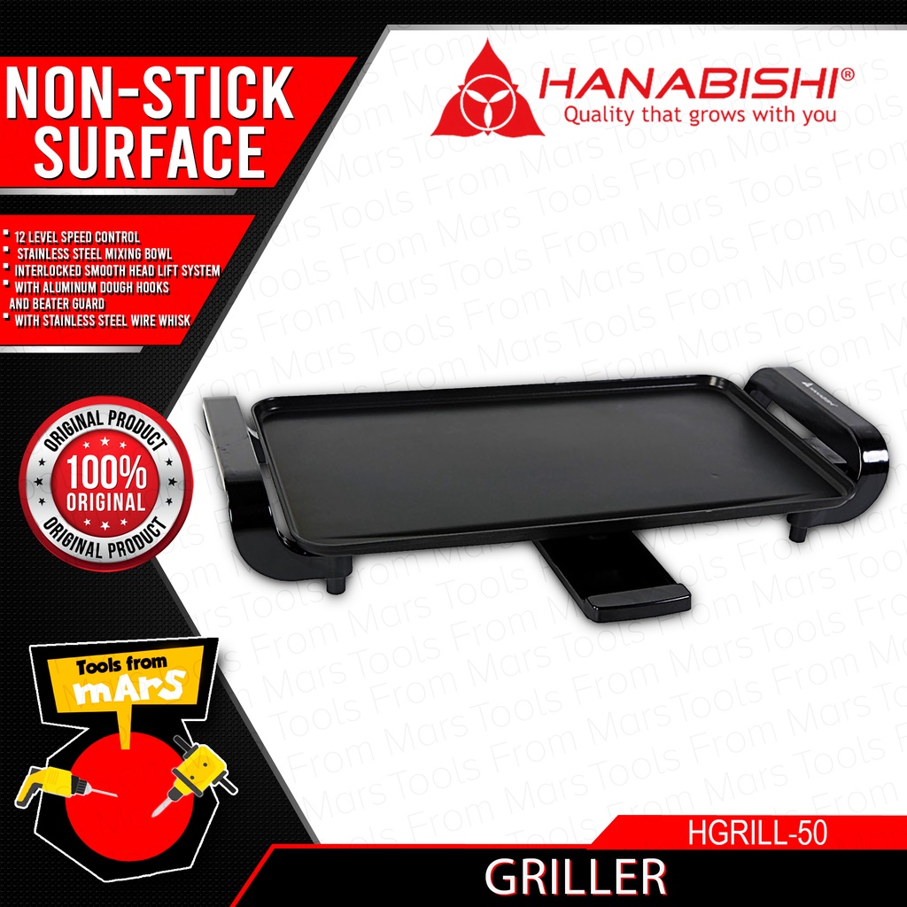 HANABISHI Griller Grill HGRILL-50 •TOOLS FROM MARS• | Shopee Malaysia