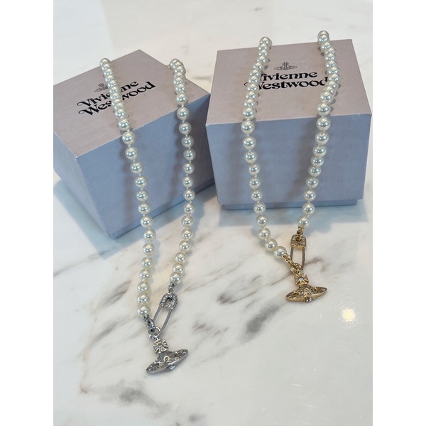 Vivienne westwood lucrece pearl necklace | Shopee Malaysia
