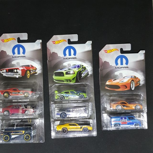 Hot wheels cheap mopar set