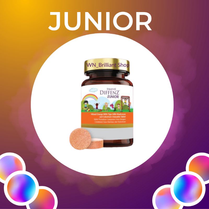 READY STOCK Eskayvie Diffenz/Diffenz Junior Original 100% Hq/Vitamin ...