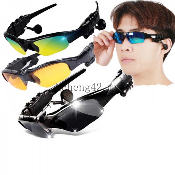 Smart bluetooth polarized glasses listen to music call wireless sports  bluetooth headset sunglasses stereo headset