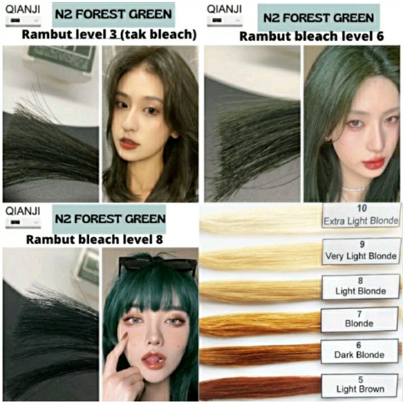 🔥READY STOCK🔥 PROFESSIONAL JAPANESE QIANJI/JIHODA/SECRET FARGRANCE HAIR FASHION COLOR DYE CREAM