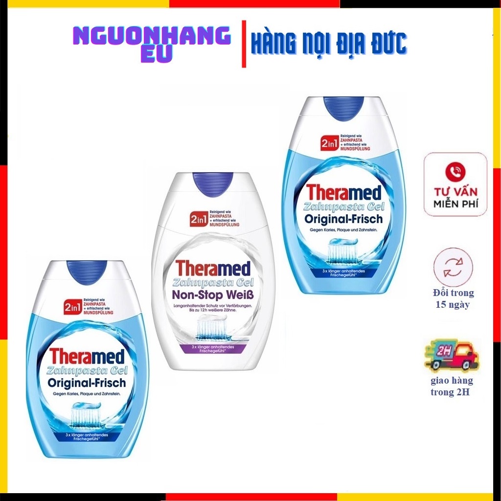 Theramed 2in1 German toothpaste Flat tube | Shopee Malaysia