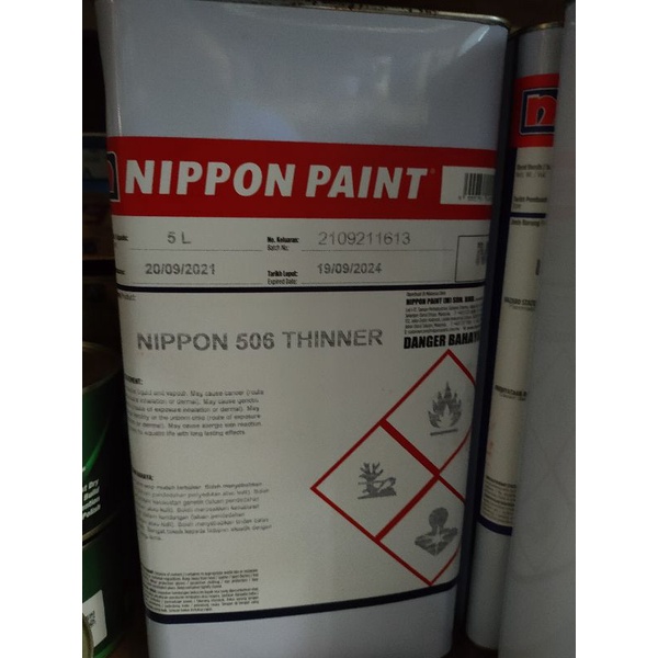 5L NIPPON THINNER NP506/ EPOXY THINNER / 2K THINNER Shopee Malaysia