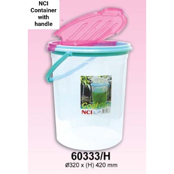 [NCI ] 60333H Round Container Foldable Cover/ Round Container With ...