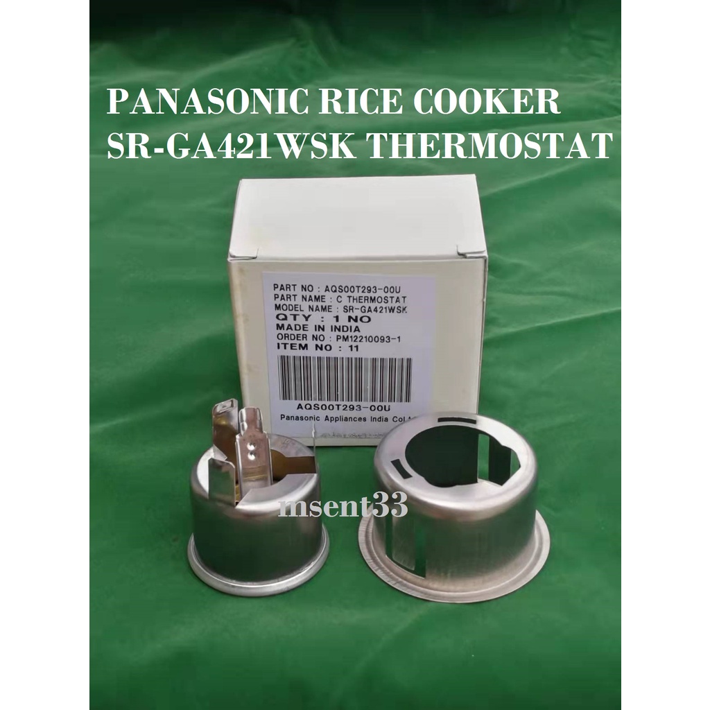 PANASONIC SRGA421WSK / SRGA421 RICE COOKER THERMOSTAT ORIGINAL