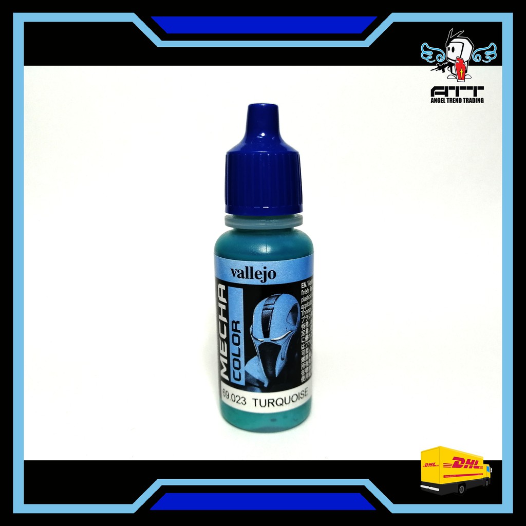 Vallejo Mecha Color 69023 Turquoise – Acrylfarbe Für Modellbau & Figuren