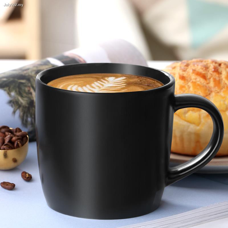 Classic American Big Coffee Cup Ceramic Mug European Simple Retro Water ...