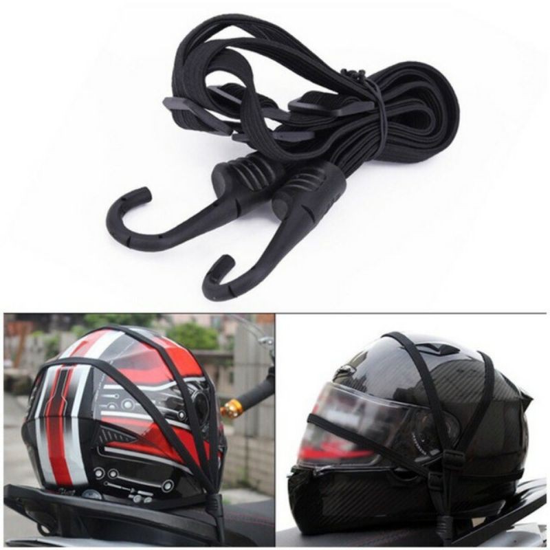 60cm Motorcycle Strength Retractable Flexible Helmet Luggage Elastic ...