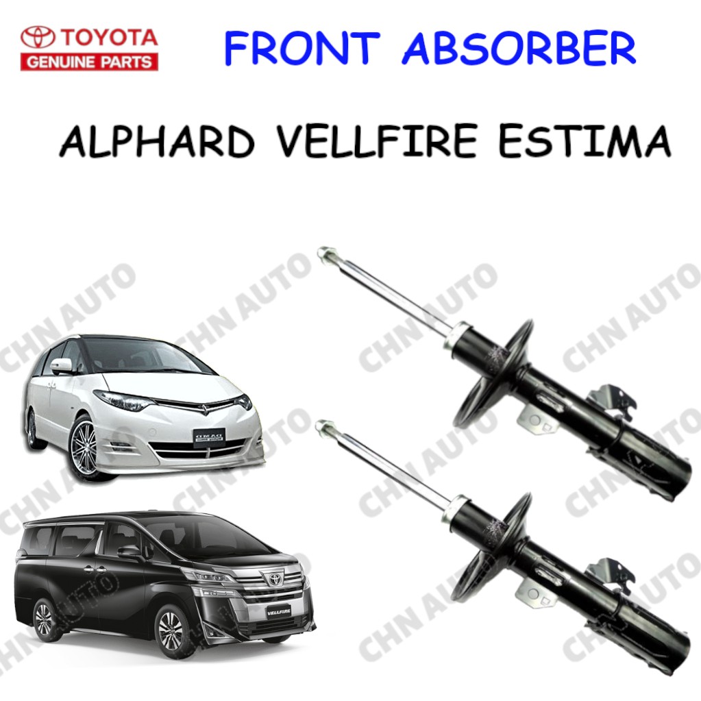 FRONT RIGHT & LEFT SHOCK ABSORBER FOR TOYOTA ALPHARD / VELLIFIRE ...