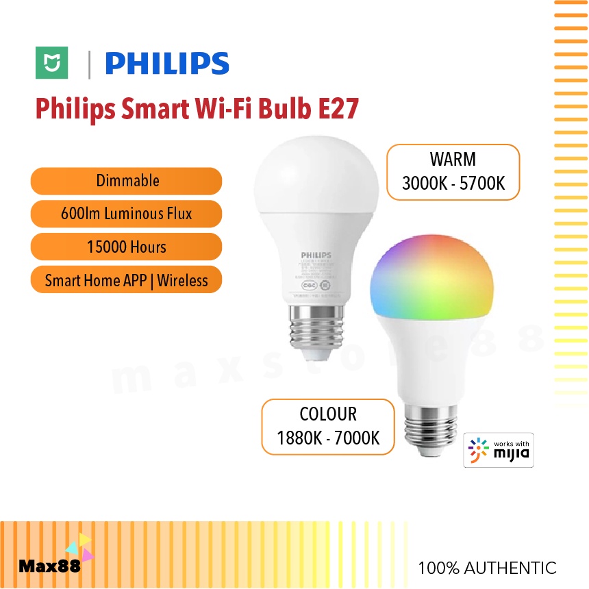 Xiaomi philips hot sale bulb e27