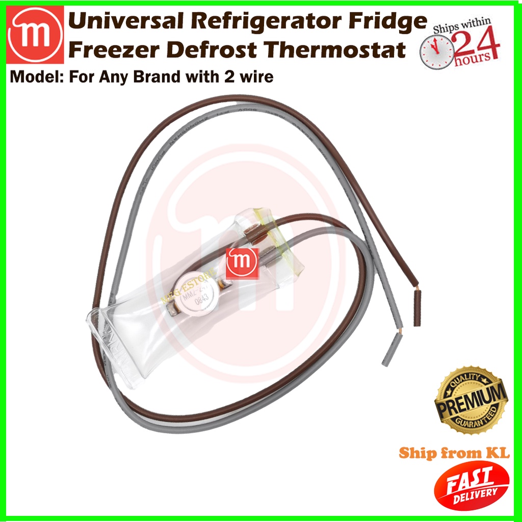 Universal Refrigerator Fridge Defrost Thermostat Sensor Panasonic Sharp