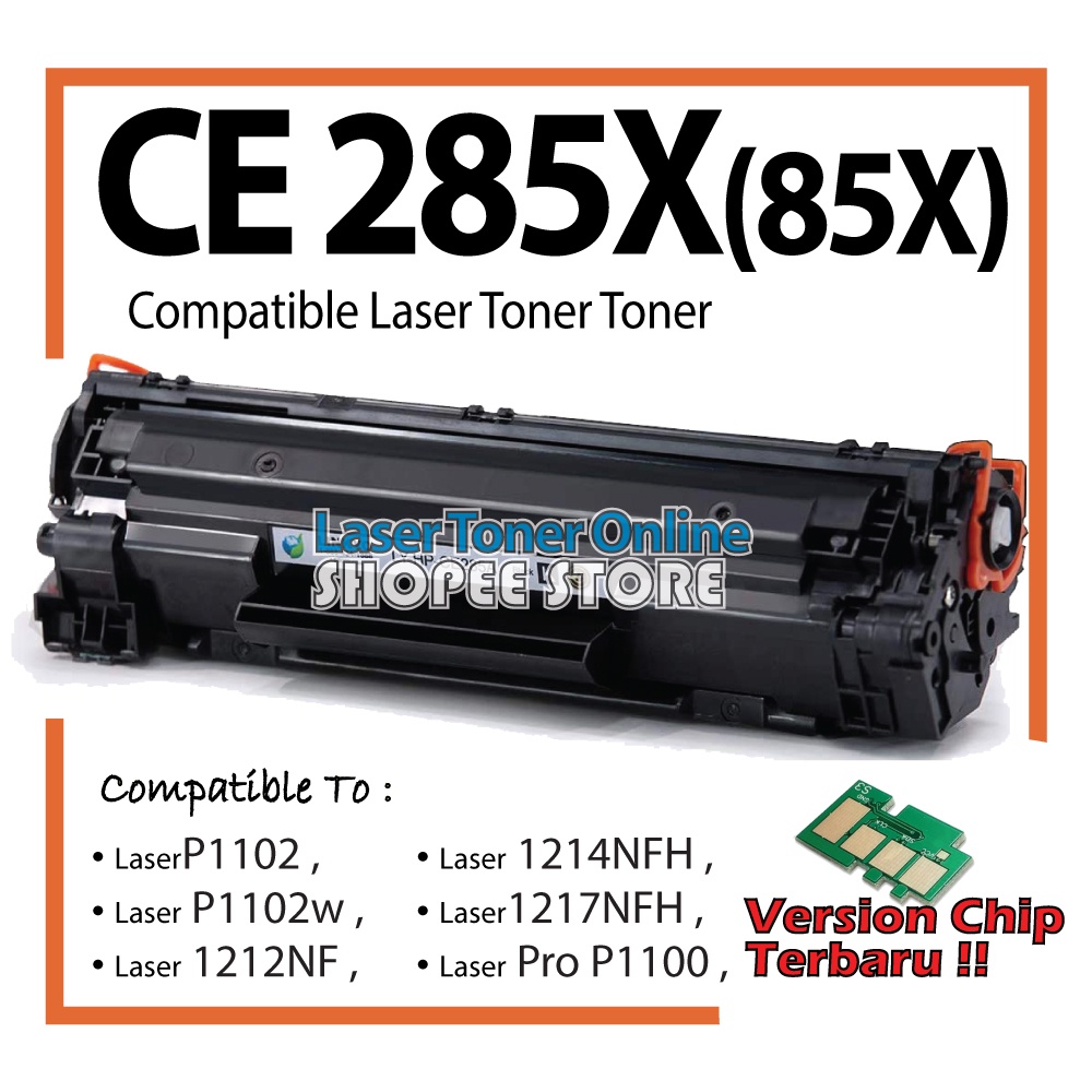 CE285X 285X Compatible to HP P1102 P1102W P1106 M1130 M1132 M1210 HP85X ...